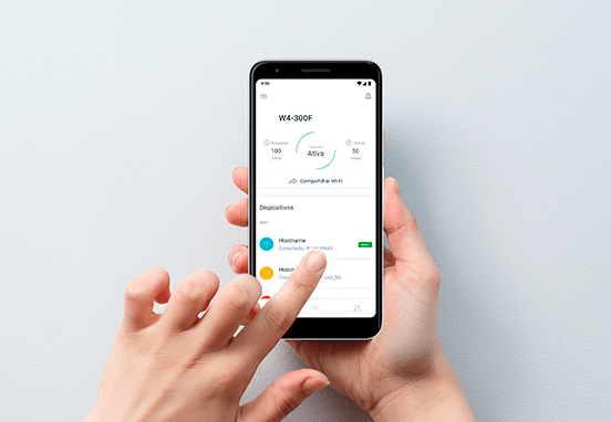 Facilidade na palma da mão: controle tudo pelo App Meu Wi-Fi Intelbras