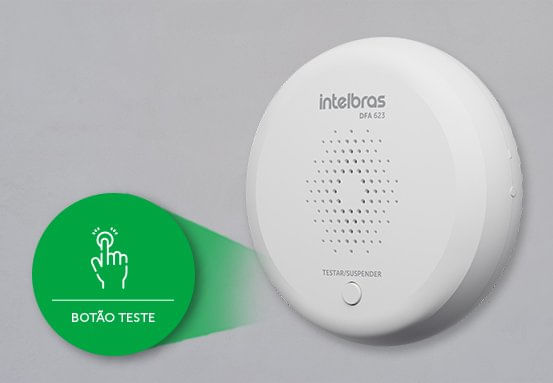 Bateria 9V inclusa e LED indicativo de funcionamento