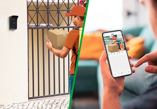 Grave tudo o que acontece em frente a sua casa ou seu escritório