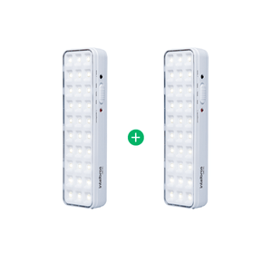 Kit Luminária de Emergência LDE 30L Intelbras - 2 unidades