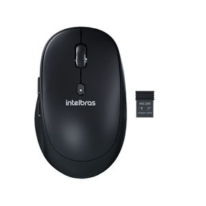 Mouse Sem Fio Intelbras MSI200 Preto