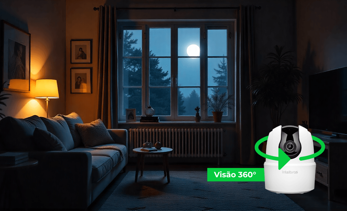 Visão 360° dia e noite